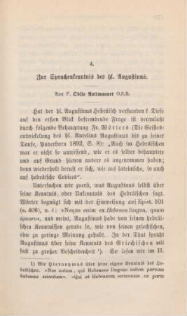 269-276 Zur Sprachenkenntnis des hl. Augustinus