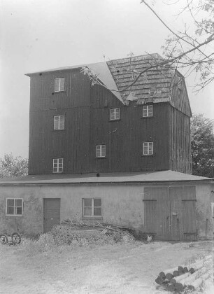 Mittelherwigsdorf-Oberseifersdorf. Donixmühle, Hofseite
