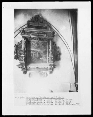 Epitaph des ? Barm. Darstellung: Jüngstes Gericht