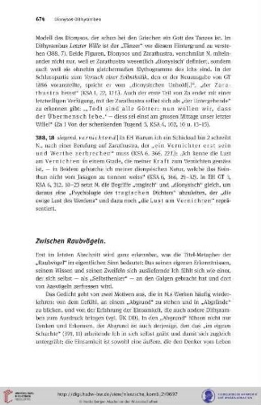 Zwischen Raubvögeln.