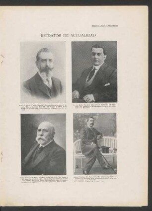 Retratos de actualidad - [Fotografías]