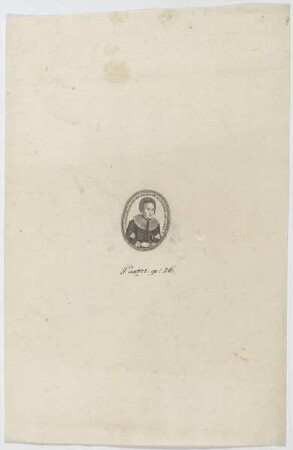 Bildnis der Dorothea Friederich Bucherin