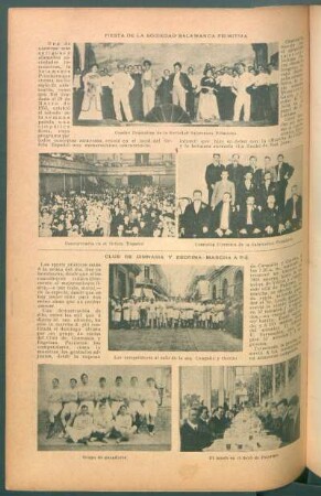 Fiesta de la Sociedad Salamanca Primitiva