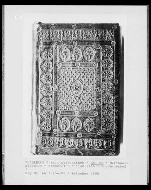 Matthaeus glossatus: Vorderdeckel