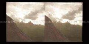 Blick zur Ehrwalderalm bei Sonnenuntergang