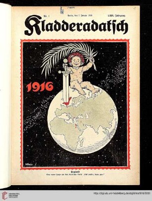Hefte 1-5, Januar 1916
