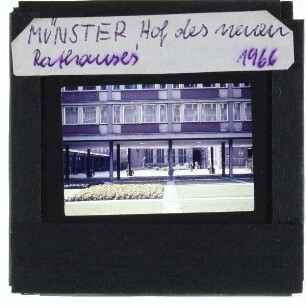 Münster, Neues Stadthaus : Innenhof