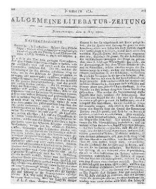 Illiger, J. K. W.: Versuch einer systematischen vollständigen Terminologie für das Thierreich und Pflanzenreich. Helmstädt: Fleckeisen 1800