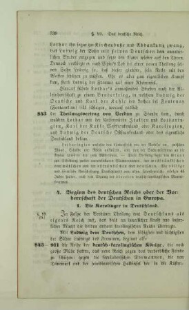 4. Beginn des deutschen Reichs oder der Vorherrschaft der Deutschen in Europa