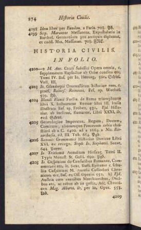 Historia Ciuilis