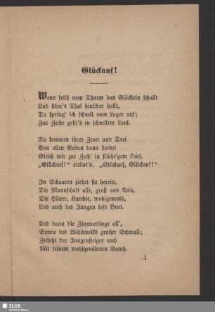 Glückauf!
