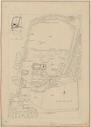 Hentrup (Kreis Beckum): Hof Schulte Hollenhorst. Lageplan