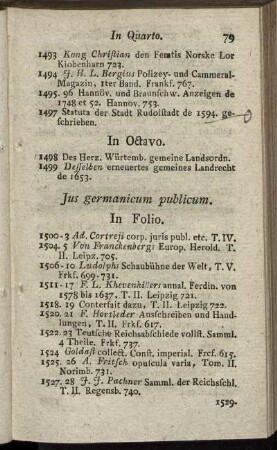 Jus germanicum publicum.