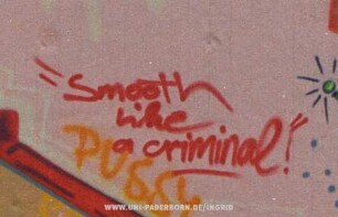 "Smooth Like a criminal!"