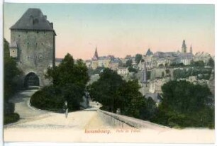 Luxemburg. Porte de Treves