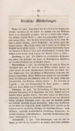 45-48 Kirchliche Mittheilungen