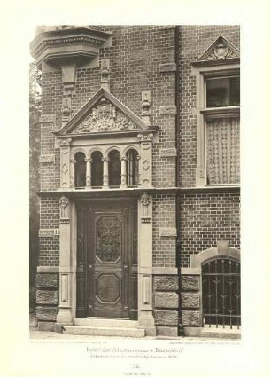 Tafel 77. Choransicht der Friedenskirche in Stuttgart. Architekt: C. Dollinger, Prof. an der techn. Hochschule
