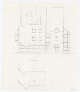 Wissenschaftskolleg zu Berlin (WKB), Berlin-Grunewald Neubau: Ansicht vom Garten