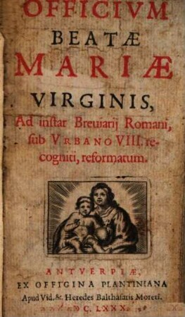 Officium Beatae Mariae Virginis in Sabbato