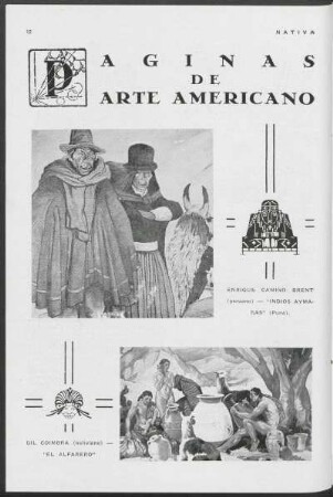 Páginas de arte americano