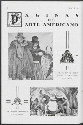 Páginas de arte americano