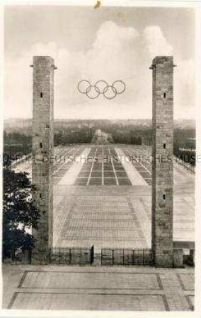 Blick auf das Reichssportfeld, Berlin