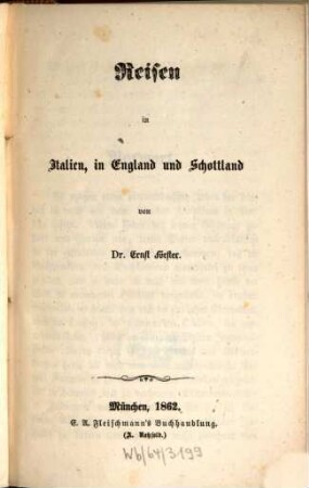 Vermischte Schriften, 1