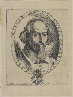 Bildnis des Francesco Andreini