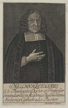Bildnis des Melchior Zeidlerus
