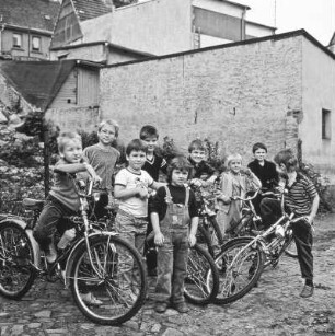 Fahrradgang in der Färbergasse