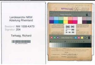 Entnazifizierung Richard Terhaag , geb. 17.06.1894 ()