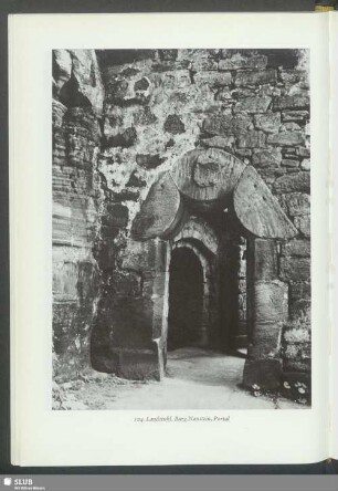Landstuhl, Burg Nanstein, Portal