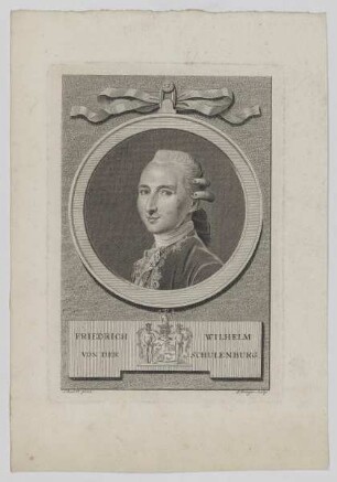 Bildnis des Friedrich Wilhelm von der Schulenburg
