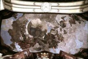 Madonna in der Glorie umgeben von Engeln