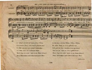 Sechs Lieder : mit Begleitung der Guitarre