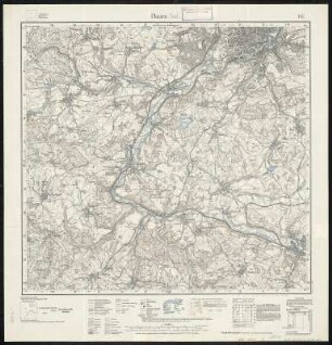 Meßtischblatt 142 : Plauen (Süd), 1926 : Plauen (Süd). - Umdr.-Ausg., aufgen. 1908, hrsg. 1910, bericht. 1922. Nachtr. 1926. - 1:25000. - Leipzig, 1926. - 1 Kt.