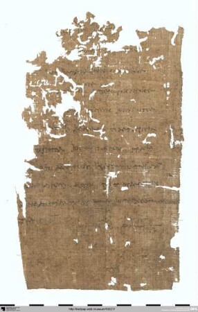 Brief des Asklepiades (?) an Tryphon