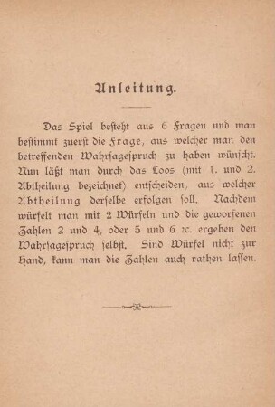 Anleitung