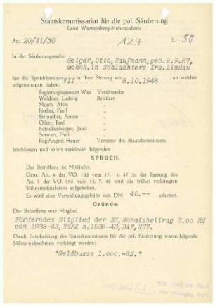 Geiger, Otto