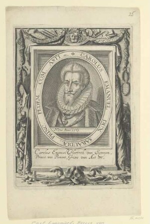 Bildnis des Carolus Emanuel von Savoyen