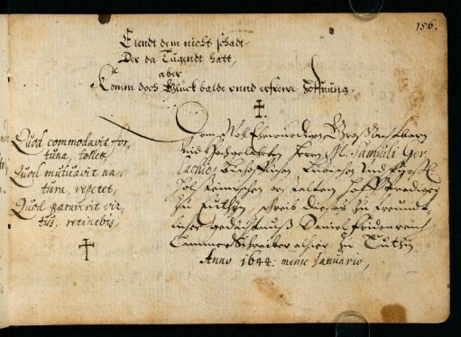 156r, Eutin ; 01.1644 / Daniel Fridenreich