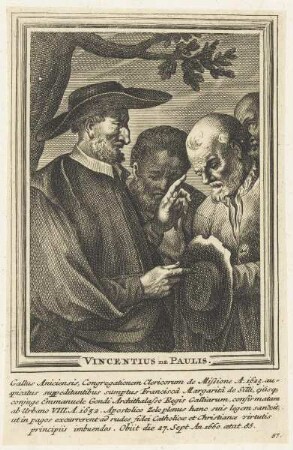 Bildnis des Vincentius de Paulis