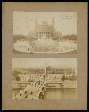 Palais du Trocadéro und Place de la Concorde, Paris: Außenansichten