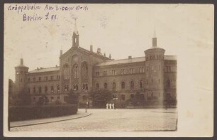 Ansichtskarte Gebäude Krankenhauses am Urban 10-11