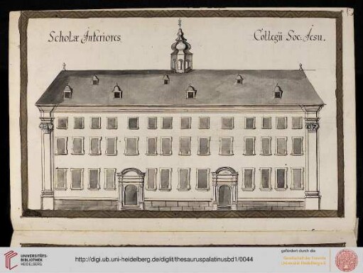 (30) Scholae Inferioris Collegii Soc: Jesu (Jesuitengymnasium)