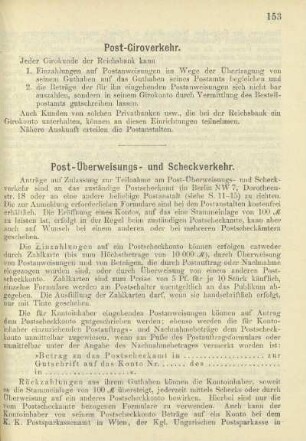Post-Giroverkehr
