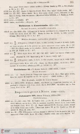 Empereur grecs à Nicée 1206-1261 (Nr. 16532 - 16535)