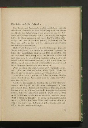 Die Reise nach Sao Salvador