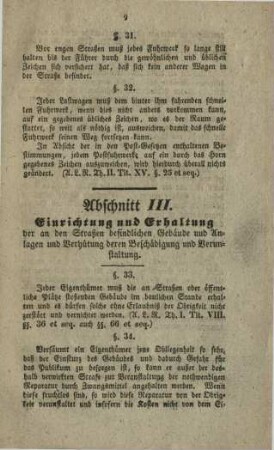 Abschnitt III