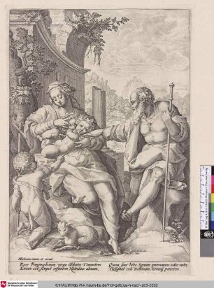 [Die Heilige Familie mit Johannes dem Täufer; The Holy Family With The Infant St. John the Baptist; Heilige Familie met Johannes de Doper]